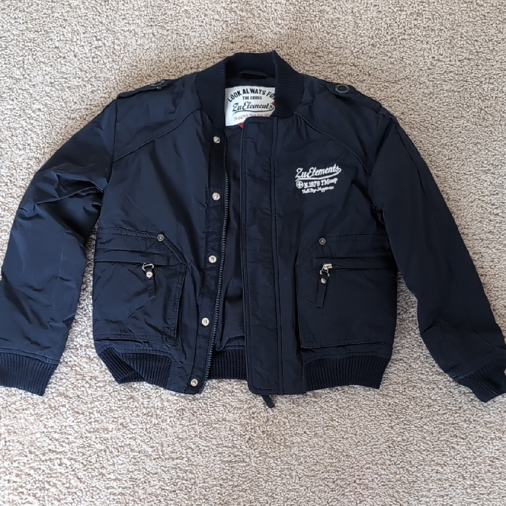 Zu Elements Kids Navy Puffer Jacket